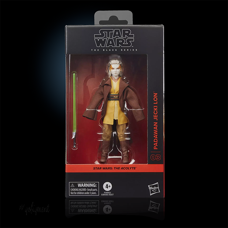 Padawan Jecki Lon Action Figure Star Wars Black Series 1:12 Scale image 0