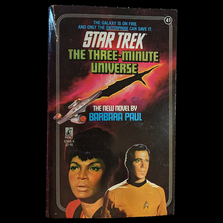 41 The Three-Minute Universe Star Trek The Original Series Paperback Book image 0