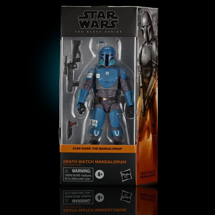 Death Watch Mandalorian Action Figure Star Wars Black Series 1:12 Scale image 0