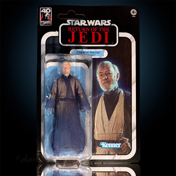 Obi Wan Kenobi Force Ghost Action Figure Star Wars Black Series 1:12 Scale image 0