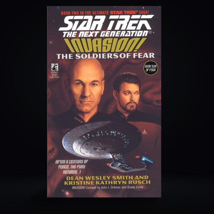 41 The Soldiers of Fear Star Trek The Next Generation Paperback Book image 0
