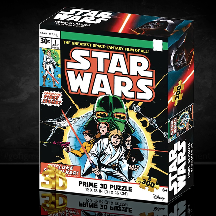Star Wars 3D Lenticular Effect Puzzle 1 First Issue Prime 3d 300 image 0