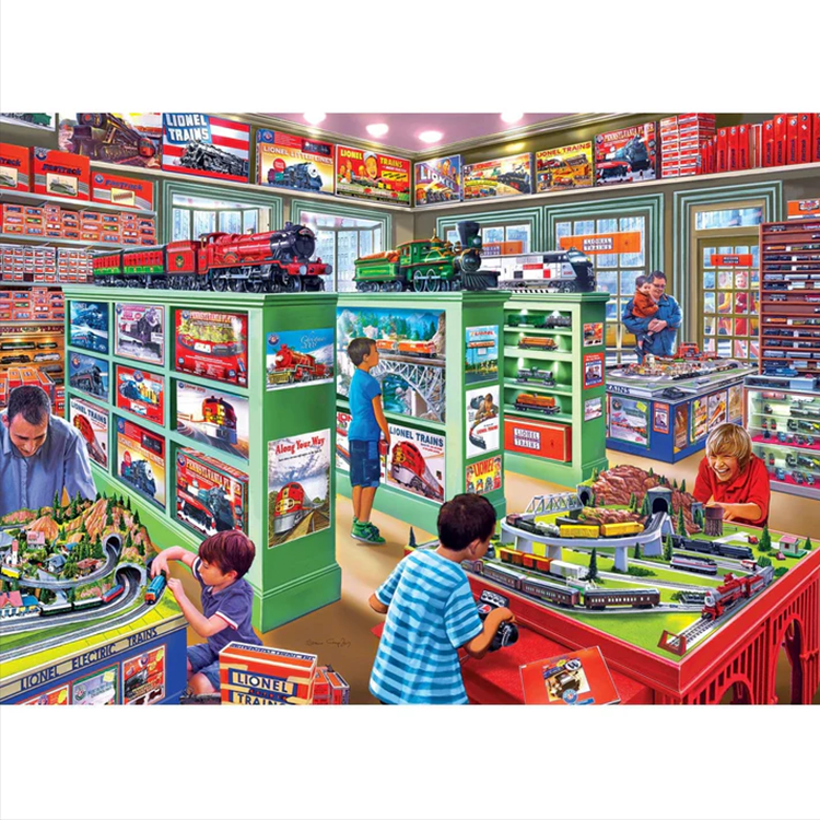 Lionel Trains Well Stocked Shelves Jigsaw Puzzle | Master Pieces | 1000 Pieces image 1