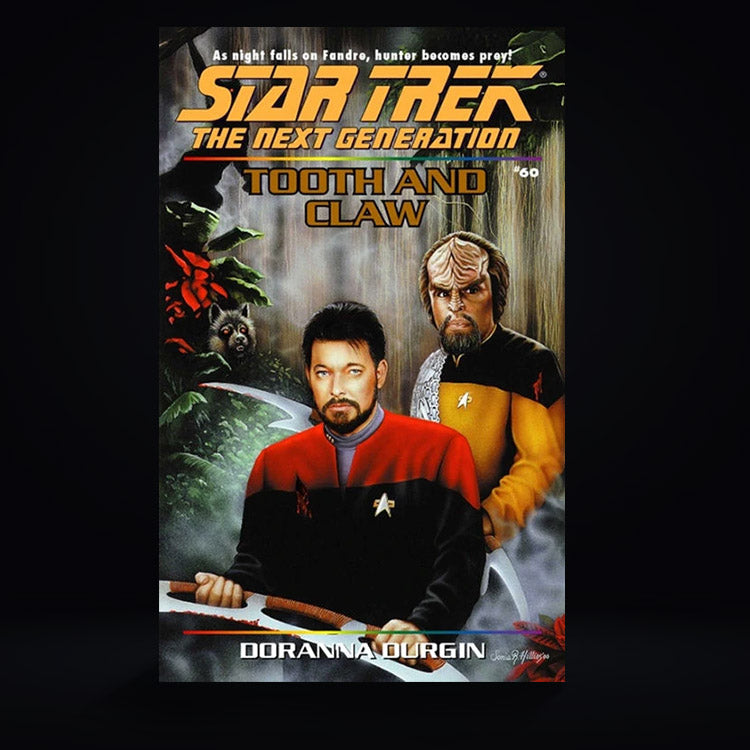 60 Tooth and Claw Star Trek The Next Generation Paperback Book image 0