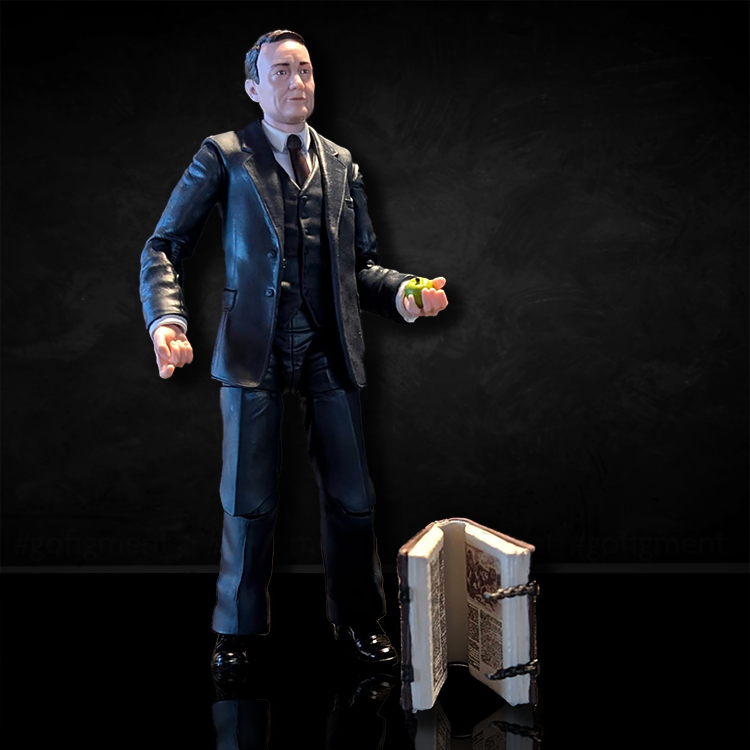 Marcus Brody Indiana Jones Adventure Series LOOSE Action Figure image 0