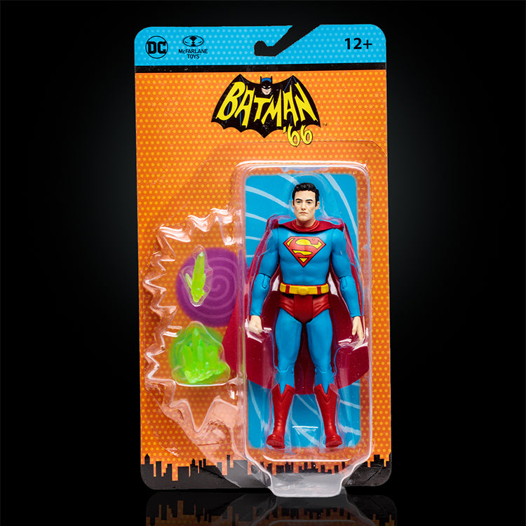 Superman Batman '66 1/12 Scale Action Figure McFarlane Toys image 0