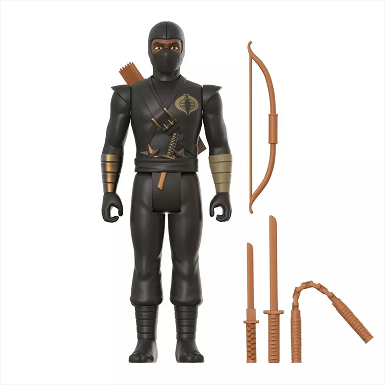 GI Joe Ninja-Ku Cobra Assassin Action Figure 3.75" Super7 ReAction image 1