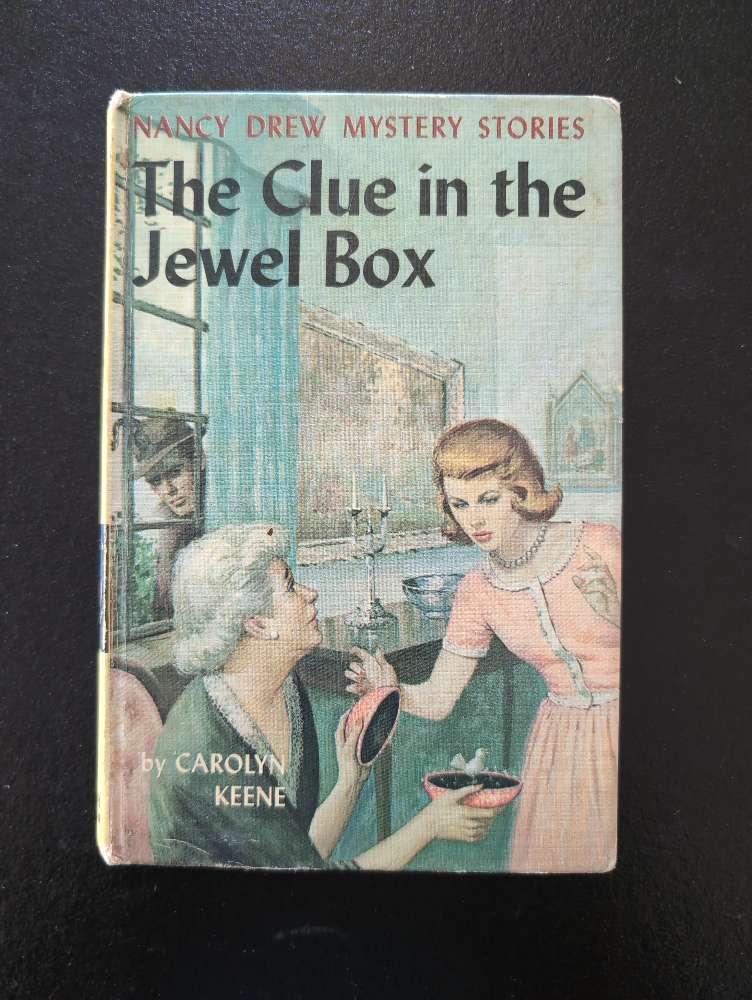 20 The Clue in the Jewel Box Nancy Drew Mystery Books -1943 image 0