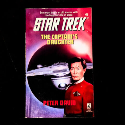76 The Captain's Daughter Star Trek The Original Series Paperback Book image 0