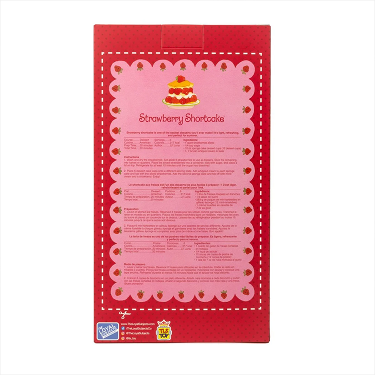 Strawberry Shortcake 14-Inch Classic Rag Doll - Soft Plush Yarn Hair image 6