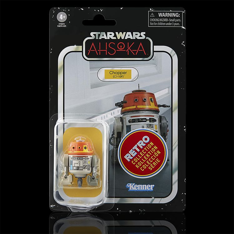 Chopper Star Wars Retro Collection Action Figure 1:18 Scale Ashoka image 0