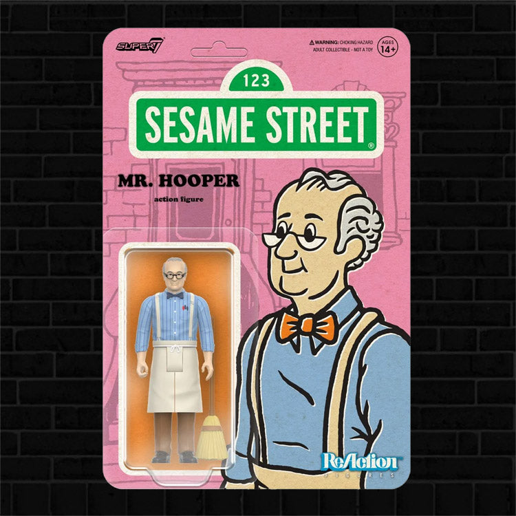 Mr. Hooper Sesame Street Action Figure 3 3/4 Super 7 image 0