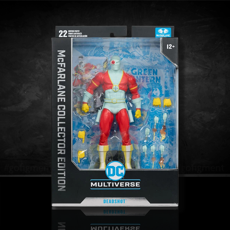 Deadshot DC 7" Action Figure McFarlane Toys Wave 10 #35 image 0