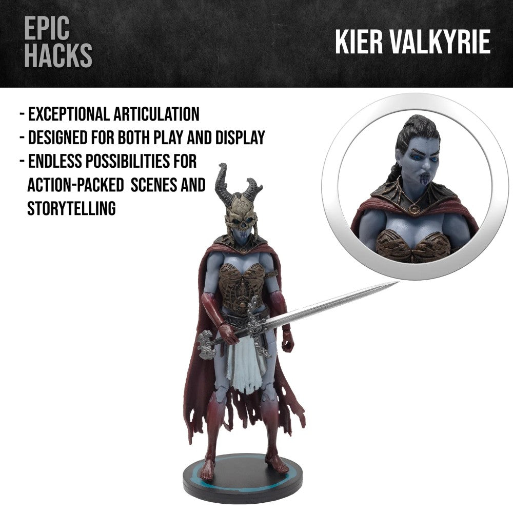 Valkyrie of the Dead - Kier Court of the Dead Action Figure - 1:18 Scale