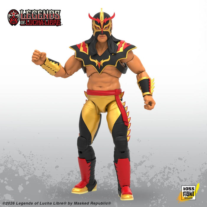 Ultimo Dragon Legends of Lucha Libre Premium 1:12 Scale 6" Action Figure new in box by Boss Fight Studio Llc