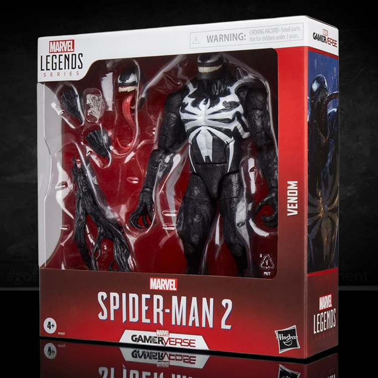 Image of Venom Spider-Man 2 Gamer Verse 10" Action Figure Marvel Legends NEW