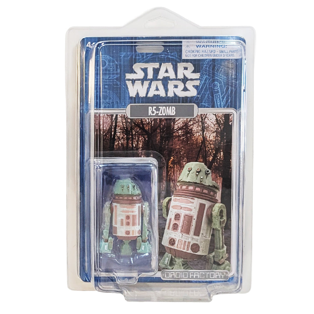 R5-Z0MB Star Wars Droid Factory 3.75 Action Figure Disney Halloween Astromech