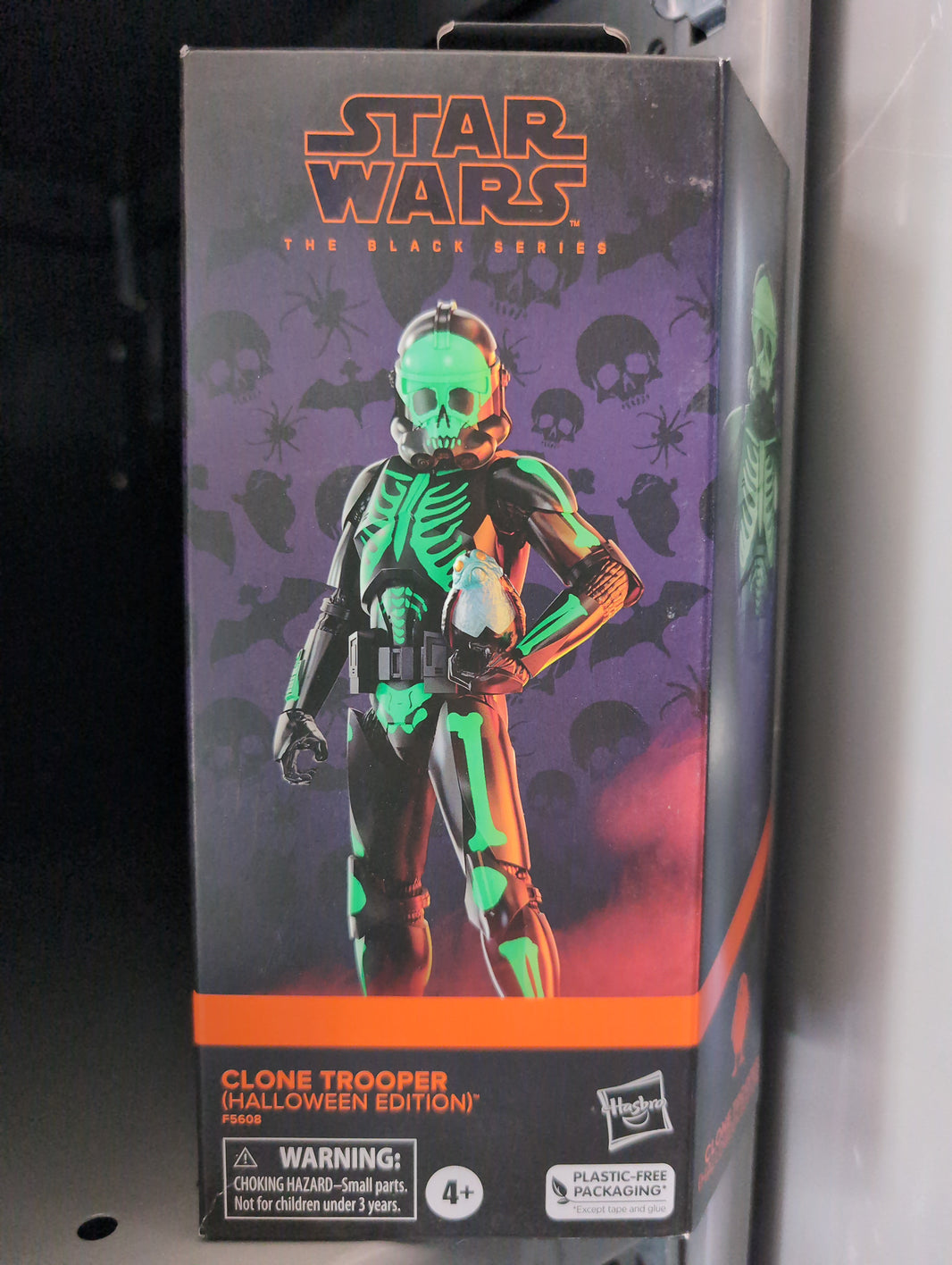 Star Wars Black Series Clone Trooper Halloween Edition 1:12 scale action figure by Hasbro in collector packaging