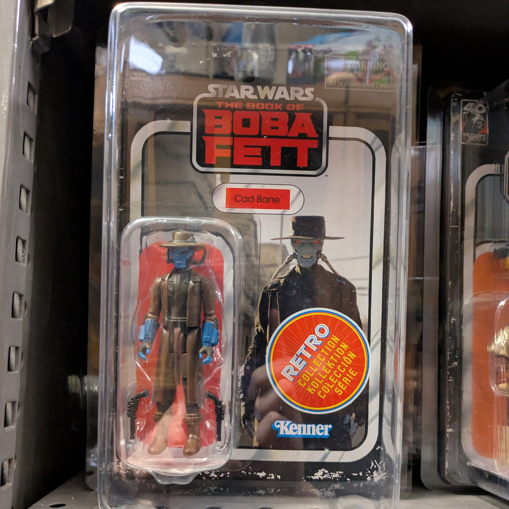 Cad Bane Star Wars Retro Collection Action Figure in case BOBF