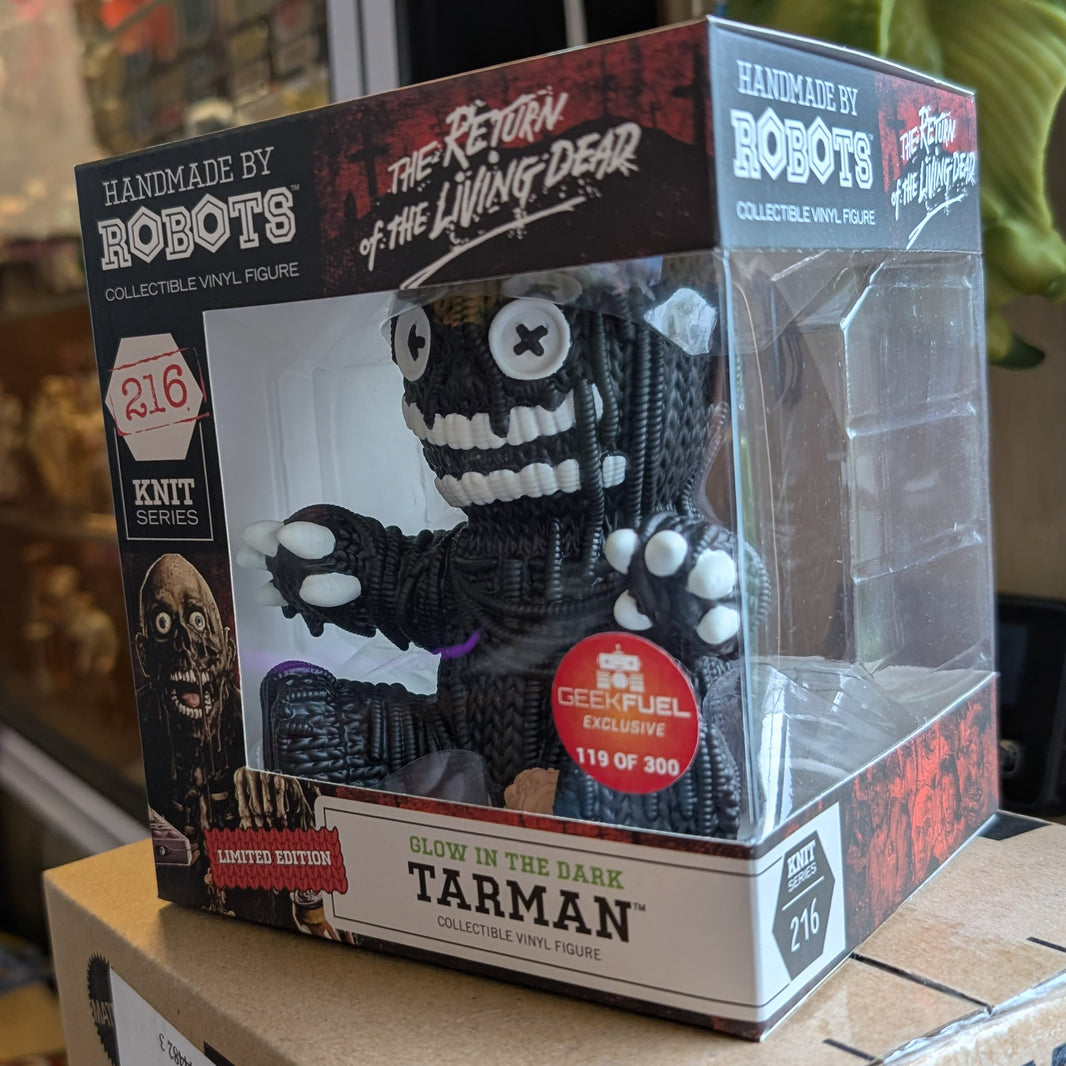 Tarman "Glow" Return of the Living Dead Vinyl Figure Handmade by Robots