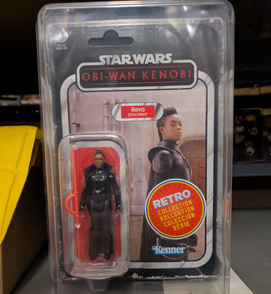 Reva Star Wars Retro Collection Action Figure in case Obi-Wan by Kenner, new in box 3.75-inch scale collectible toy