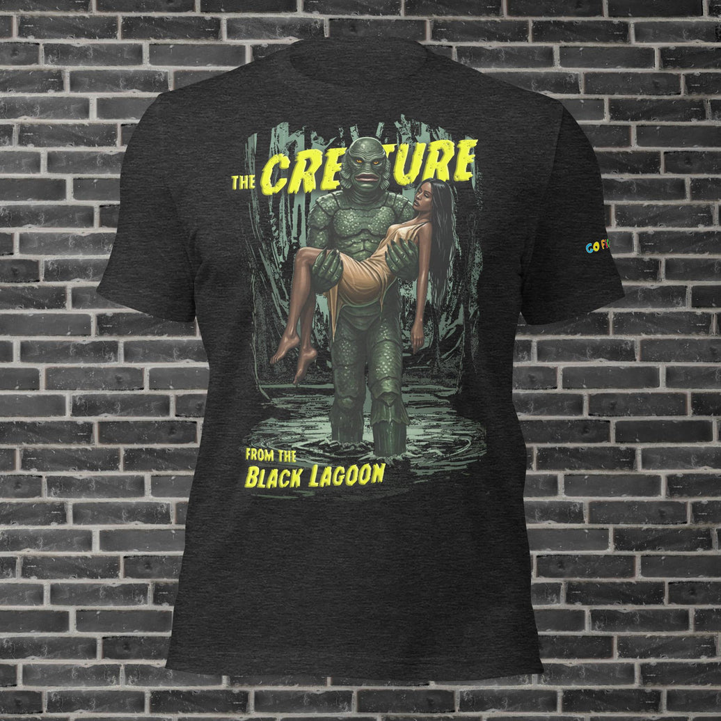 Image of Black Heather Creature from the Black Lagoon Unisex t-shirt