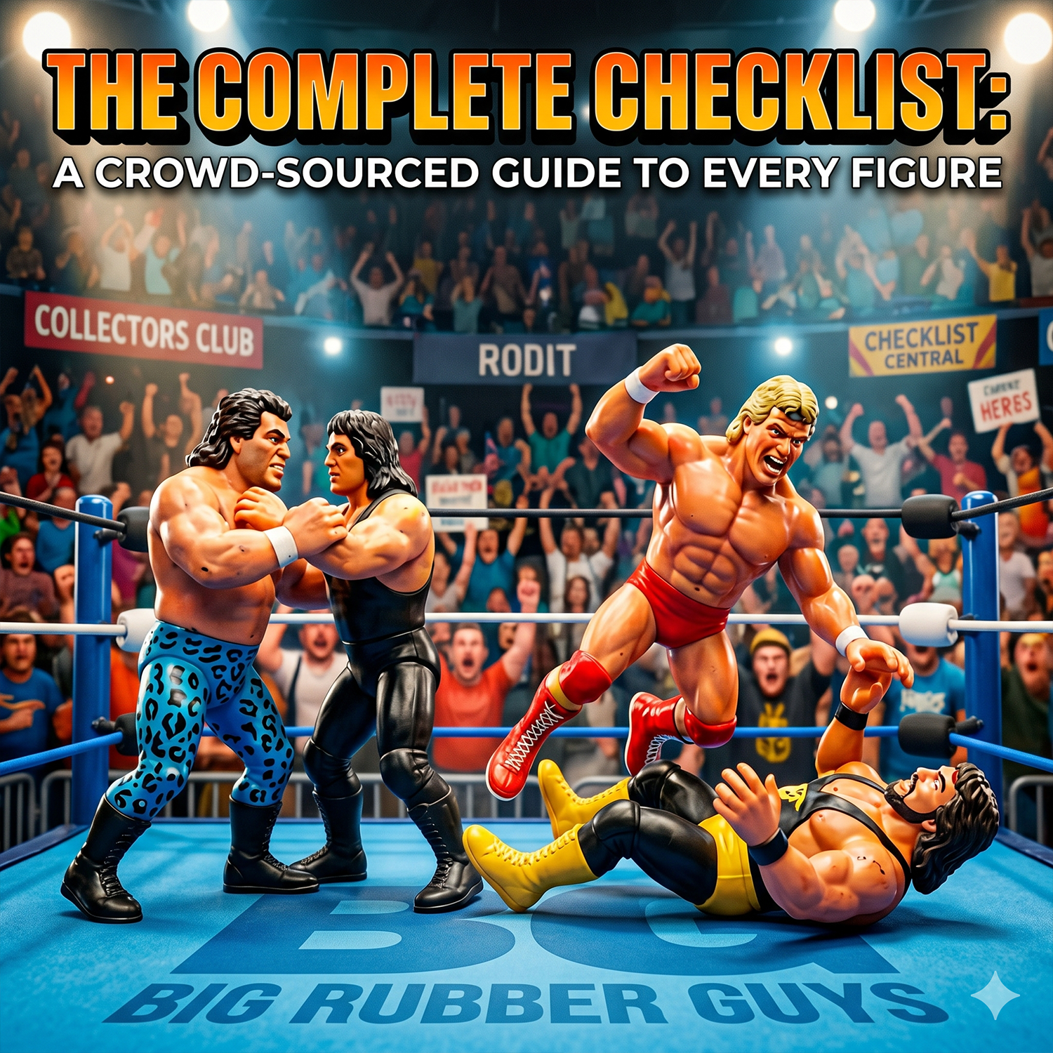 The Ultimate Big Rubber Guys Wrestling Figure Checklist: Nostalgia in Your Hands