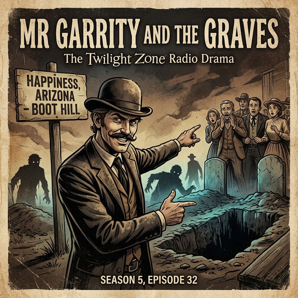 Season 5 Episode 32: MR GARRITY AND THE GRAVES The Twilight Zone Radio Drama