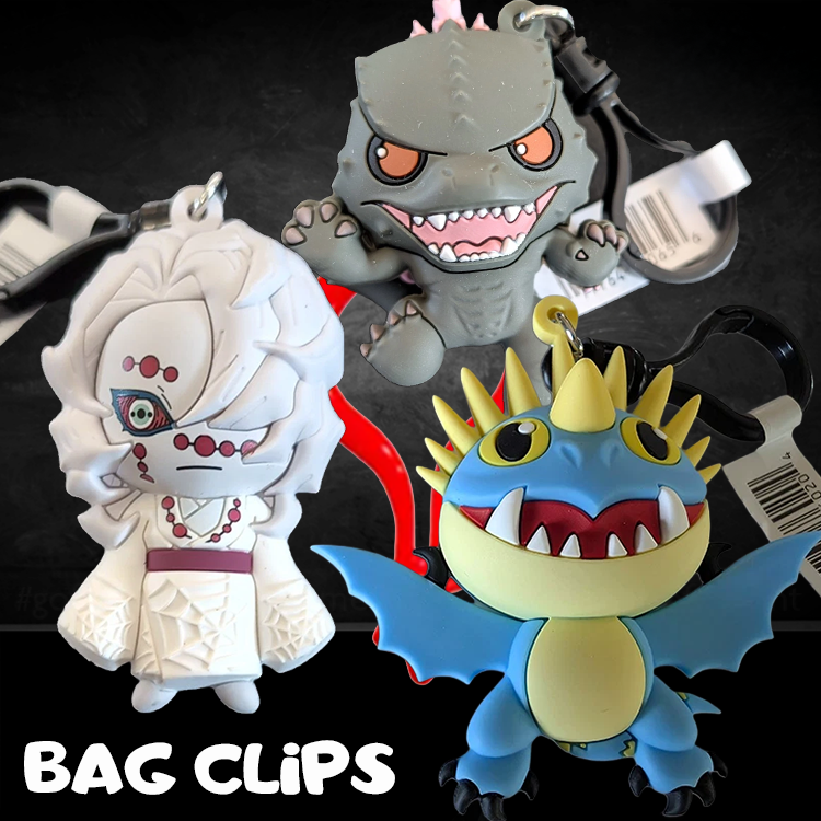 Gacha Blind Box Bag Clips and Figures