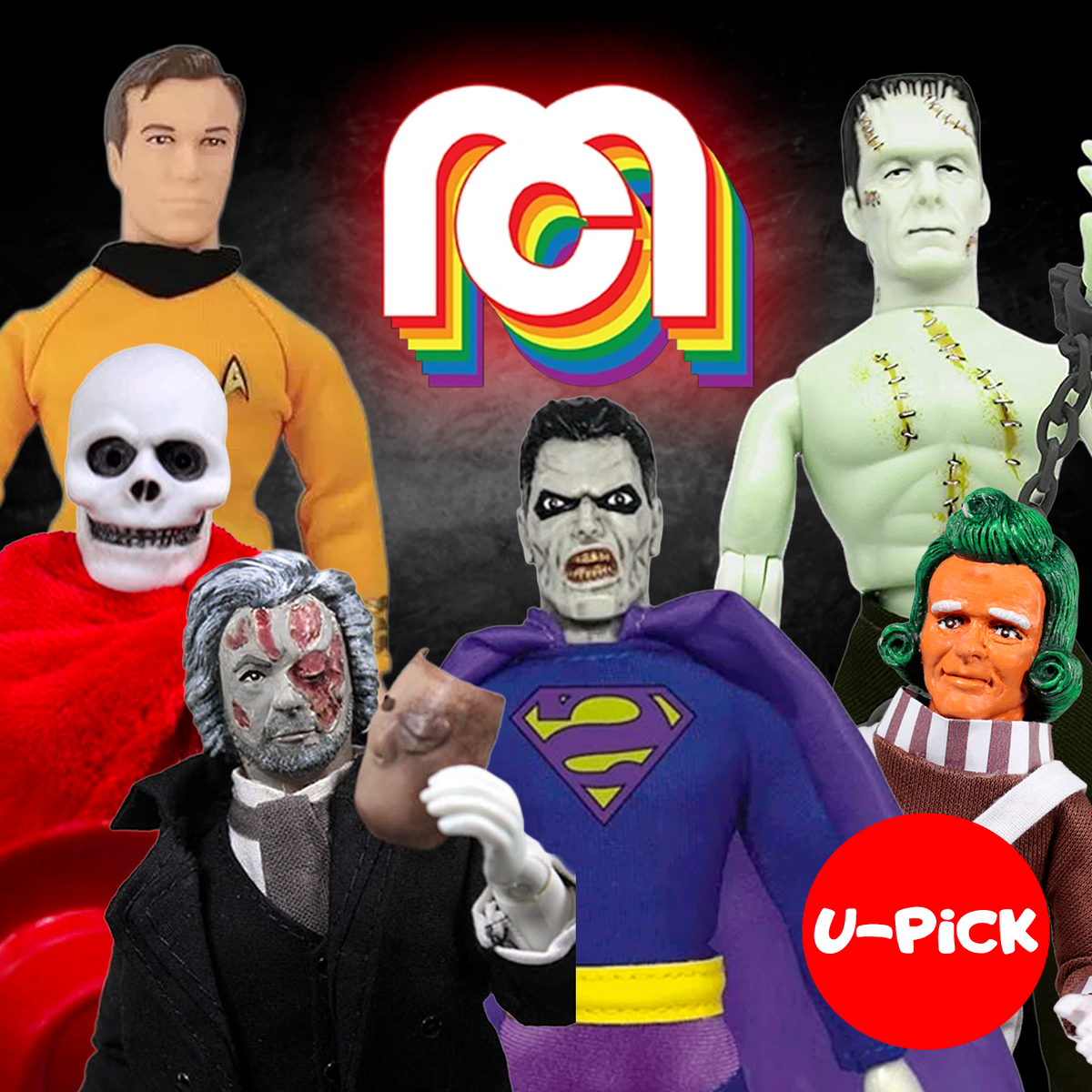 Mego Iconic 1:12 Scale 6" Action Figures