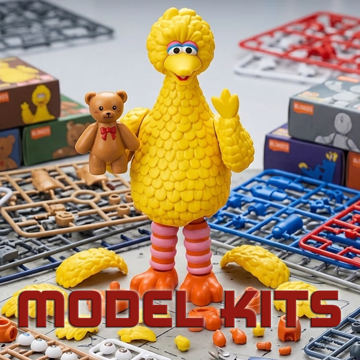 Sesame Street Blokees Mini Model Kits