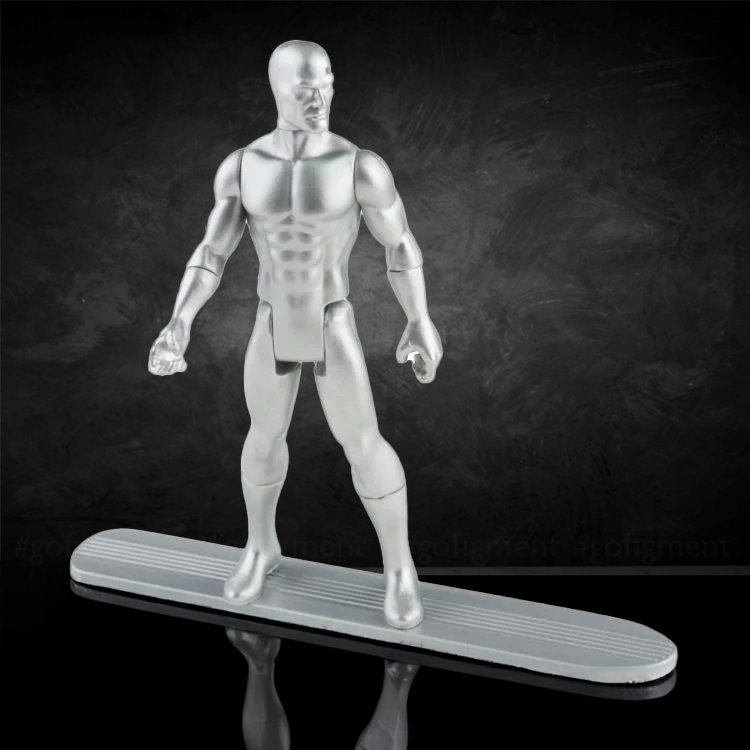 Silver Surfer Marvel Legends Retro Collection 3.75" Action Figure image 1