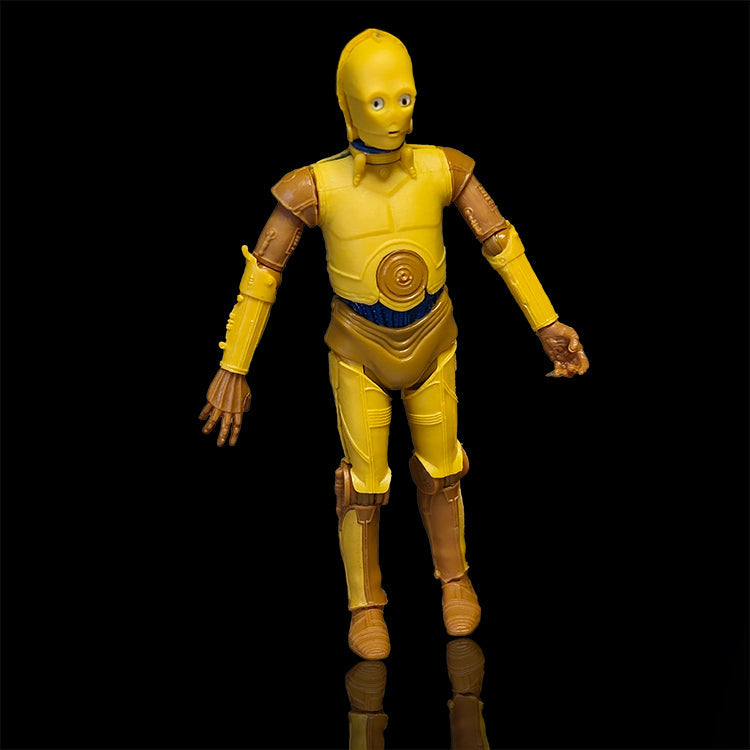 C-3PO Animated Loose Star Wars Astromech Droid 3.75 Droid Factory Action Figure image 0