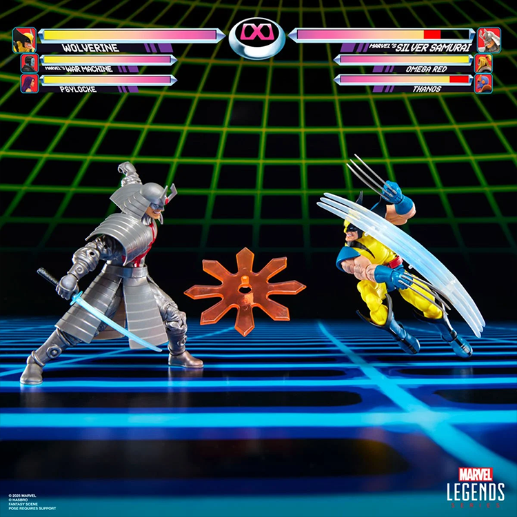 Marvel Legends Series Gamerverse Wolverine vs. Silver Samurai 6-InchFigures image 8