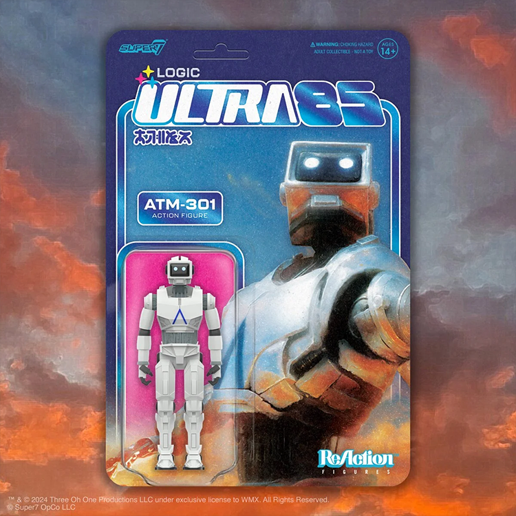 Logic ATM-301 (Ultra 85) Robot Action Figure 1:18 Scale Super7 Reaction image 0