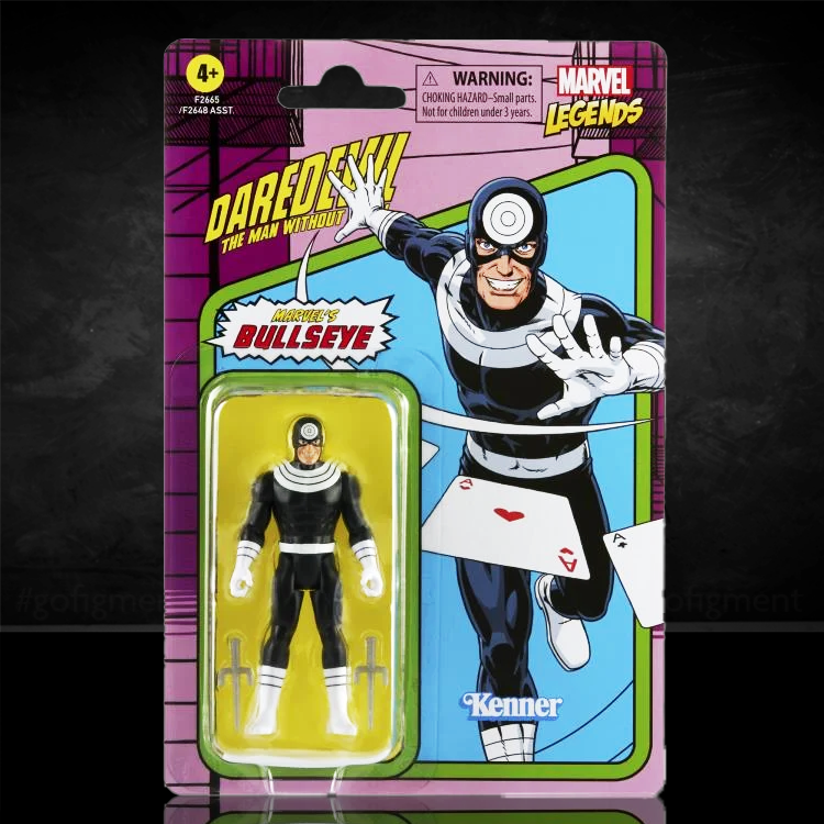 Bullseye from Daredevil Marvel Legends Retro Collection 3.75" Action Figure image 0