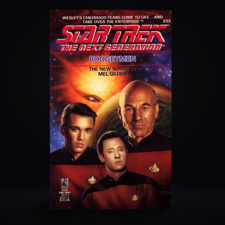 17 Boogeymen Star Trek The Next Generation Paperback Book image 0