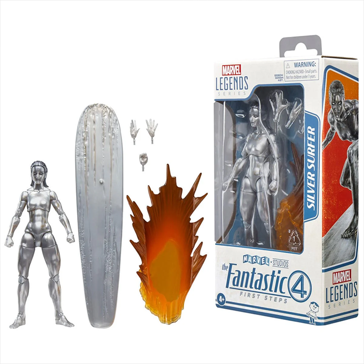 Marvel Legends Silver Surfer Action Figure 1:18 image 7