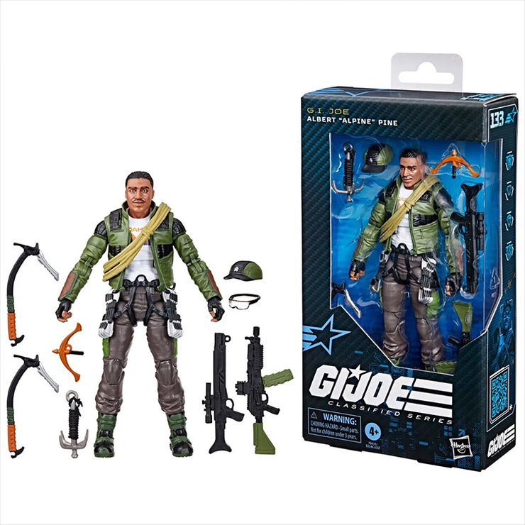 G.I. Joe Classified Series Albert “Alpine” Pine 6-Inch Action Figure image 3