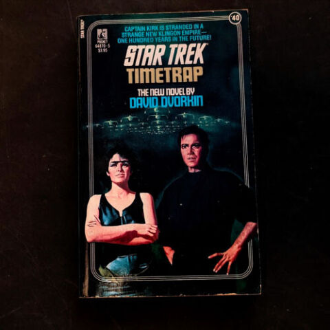 40 Timetrap Star Trek The Original Series Paperback Book image 0