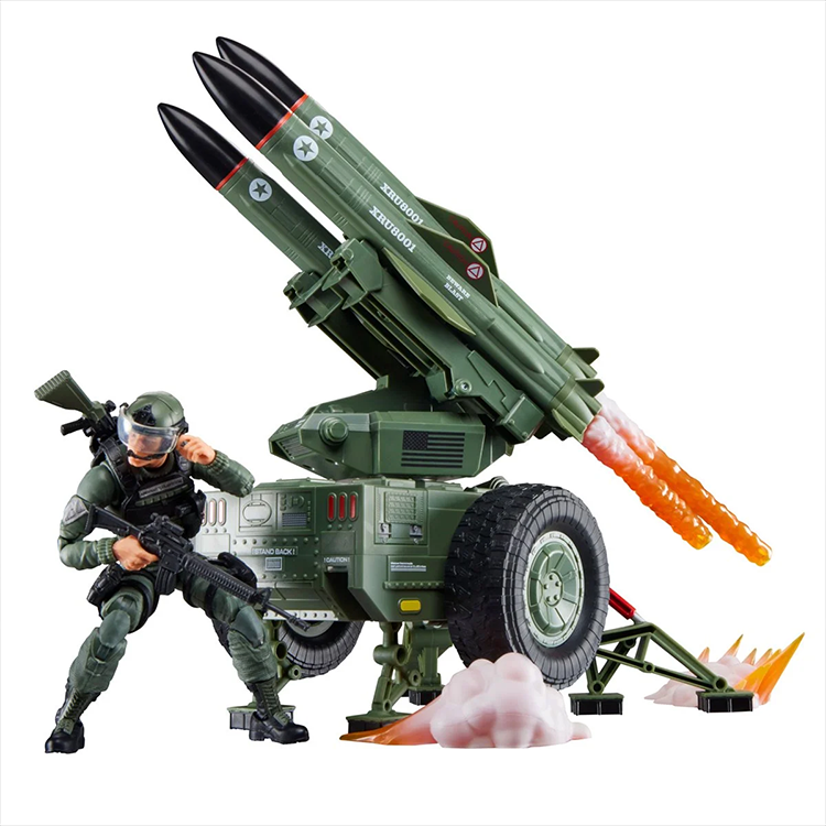 Hawk with Mobile Missile System Action Figure GI Joe Classified Series 1:12 image 2