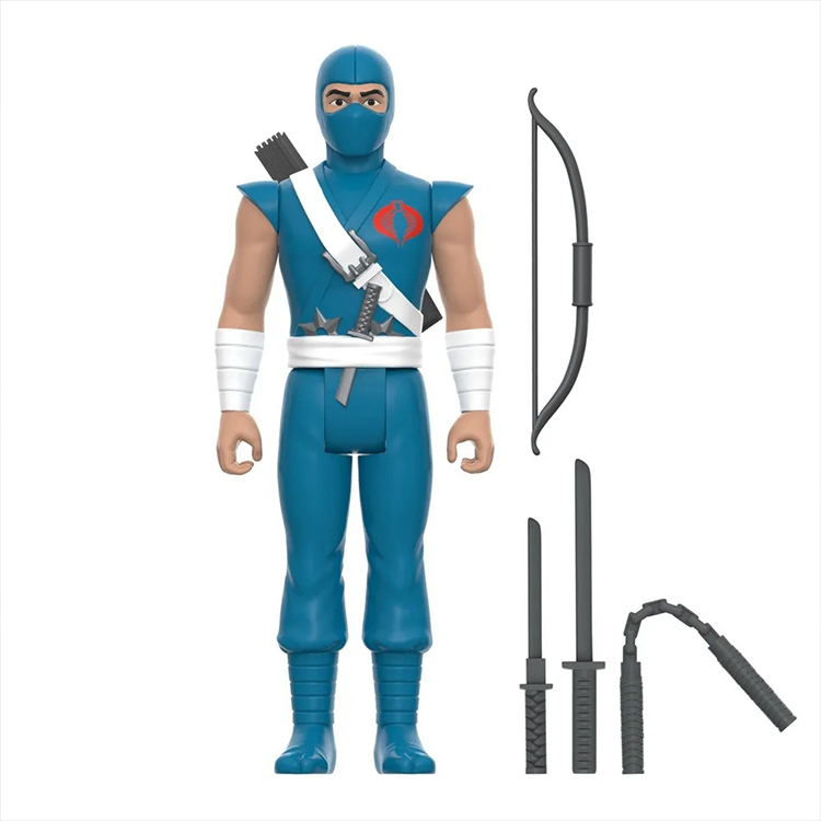 GI Joe Ninja Viper Assassin Action Figure 3.75" Super7 ReAction image 2