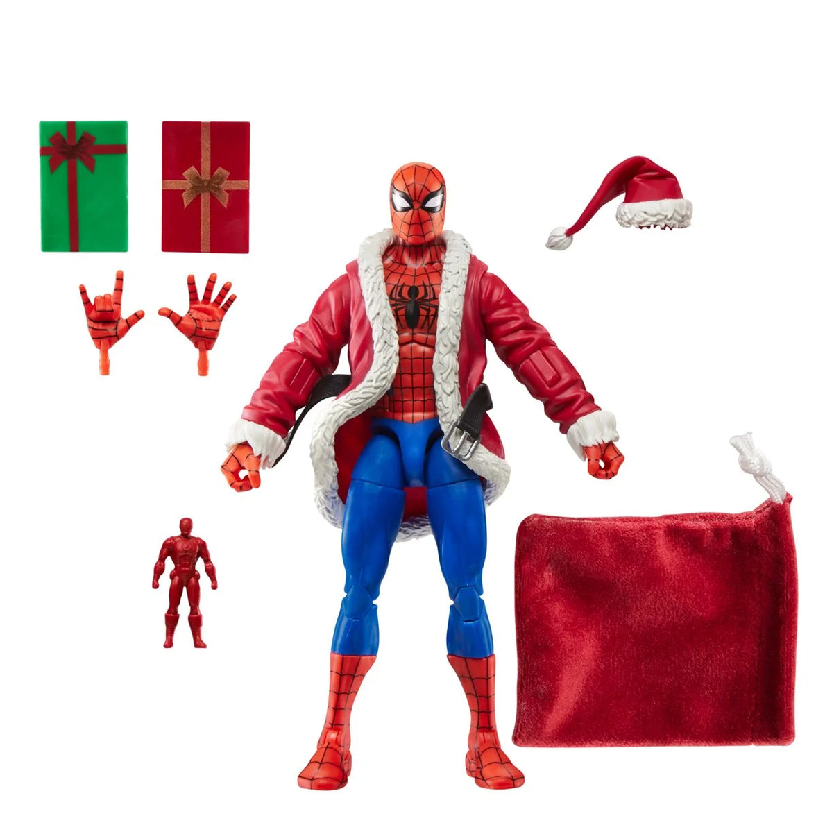 Spider-Man Marvel Legends Series Holiday Special Christmas Action Figure by Hasbro 6-Inch