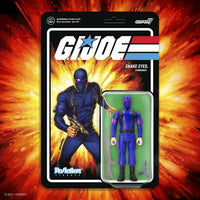 GI Joe Snake Eyes Commando - Blue Action Figure 3.75" Super7 ReAction image 3