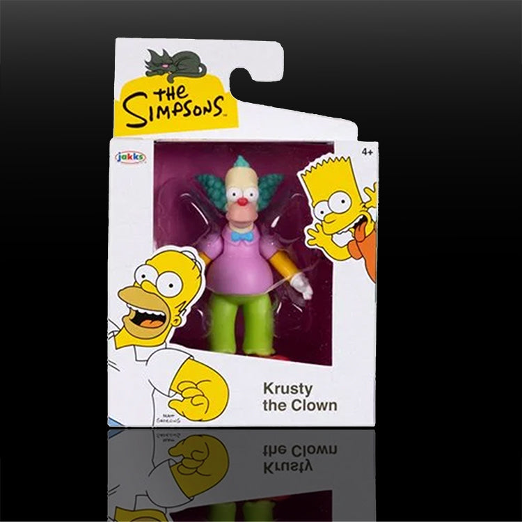 The Simpsons Krusty the Clown Action Figure 2 1/2" Scale image 0