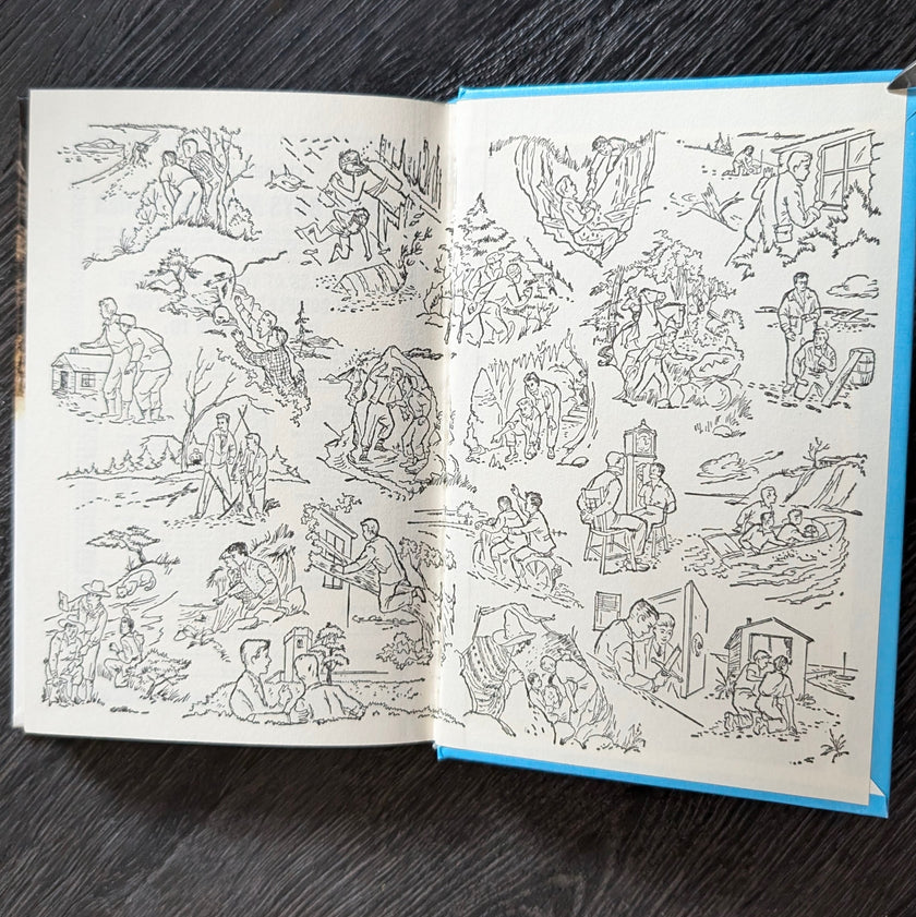 35 The Clue in the Embers (1972):  Hardy Boys Book Blue-Back image 3