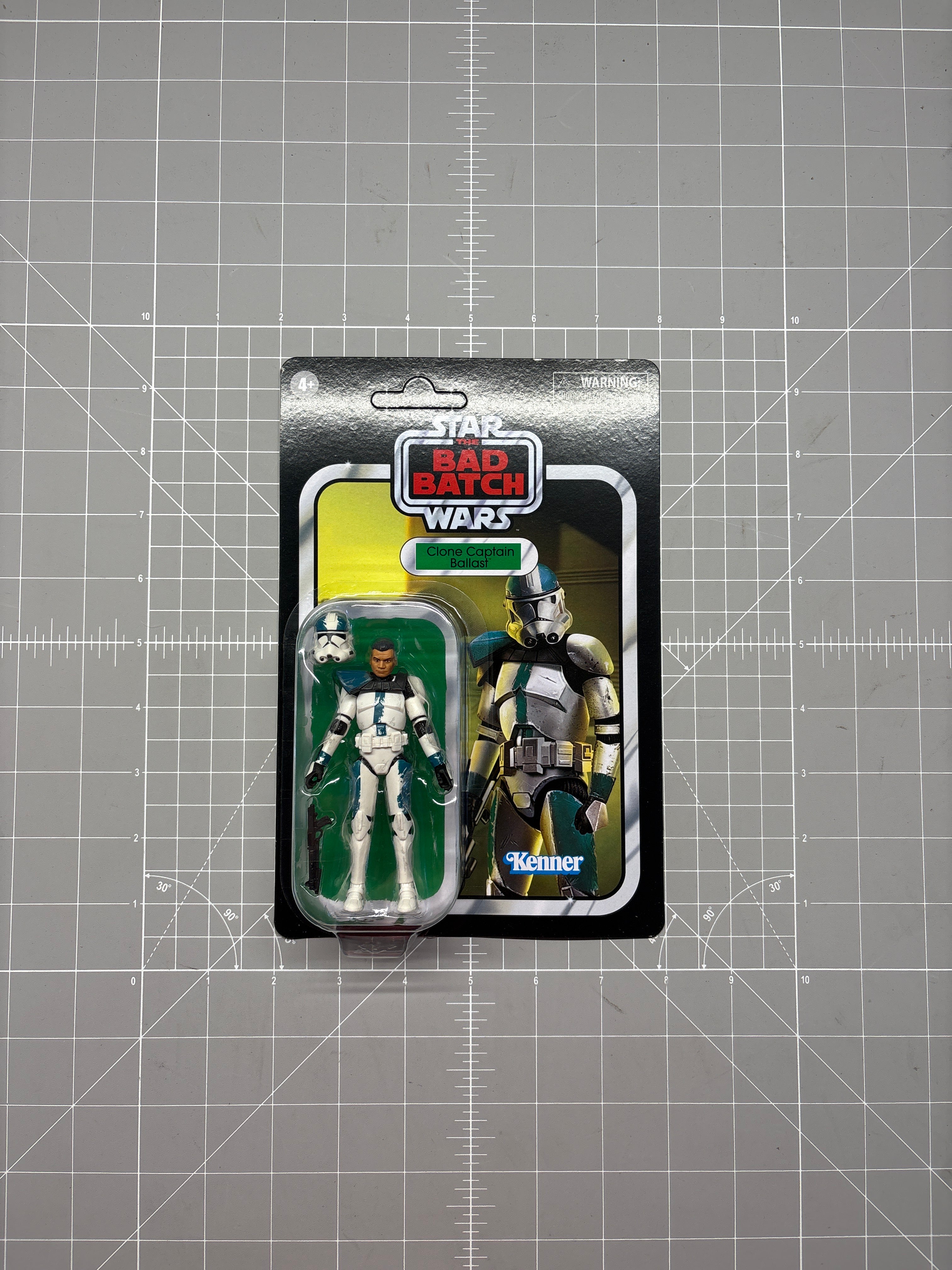 Clone Captain Ballast 1:18 | 3.75" Star Wars The Vintage Collection Action Figure VC-210 by Kenner