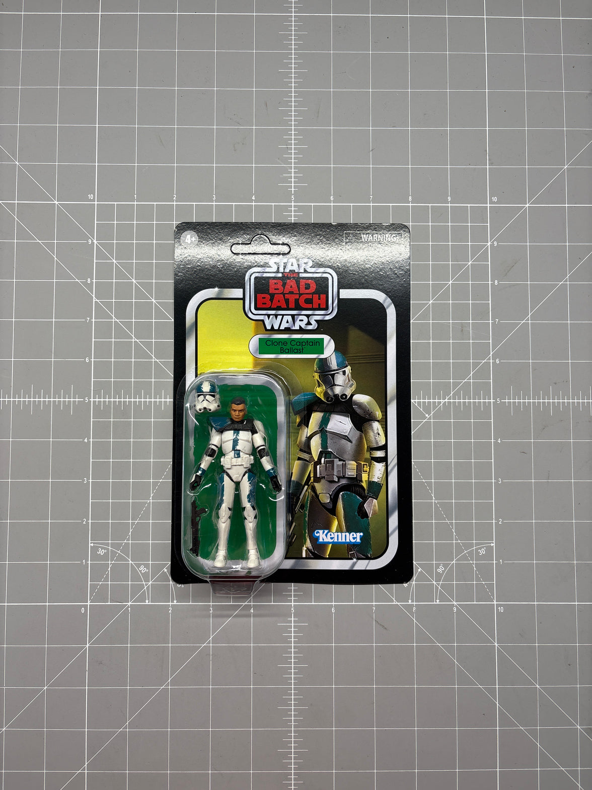 Clone Captain Ballast 1:18 | 3.75" Star Wars The Vintage Collection Action Figure VC-210 by Kenner