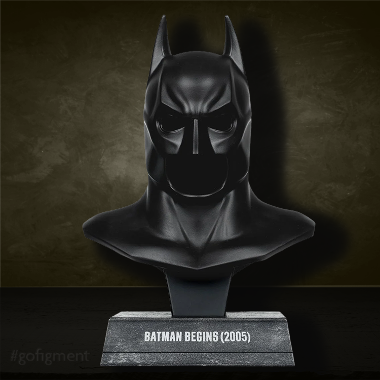 DC Direct Prop Replica Batman Begins Cowl Wave 2 1:3 Scale image 1