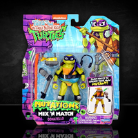 Mix n Match Donatello TMNT Monster Mutants Action Figure 4.5 inch image 0